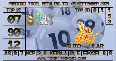 TOKO4D – PREDIKSI TOGEL PETALING 05 SEPTEMBER 2021