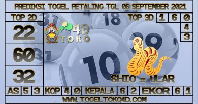 TOKO4D – PREDIKSI TOGEL PETALING 06 SEPTEMBER 2021