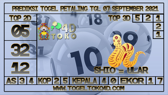 TOKO4D – PREDIKSI TOGEL PETALING 07 SEPTEMBER 2021