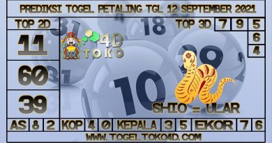 TOKO4D – PREDIKSI TOGEL PETALING 12 SEPTEMBER 2021