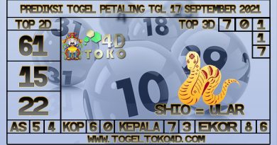 TOKO4D – PREDIKSI TOGEL PETALING 17 SEPTEMBER 2021