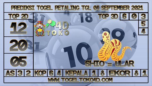 TOKO4D – PREDIKSI TOGEL PETALING 04 SEPTEMBER 2021