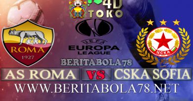 Prediksi AS Roma vs CSKA Sofia 17 September 2021