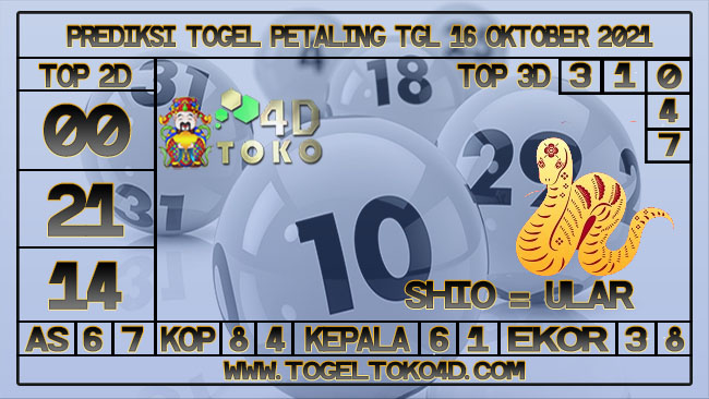 PREDIKSI TOGEL PETALING 16 OKTOBER 2021