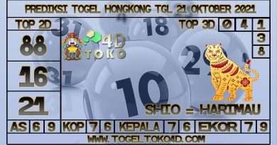 PREDIKSI TOGEL HONGKONG 21 OKTOBER 2021