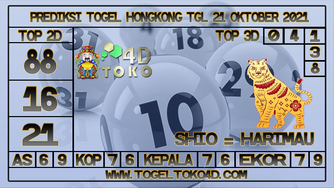 PREDIKSI TOGEL HONGKONG 21 OKTOBER 2021