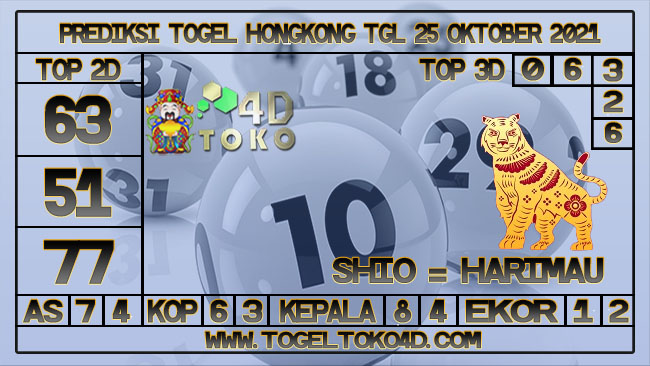 PREDIKSI TOGEL HONGKONG 25 OKTOBER 2021