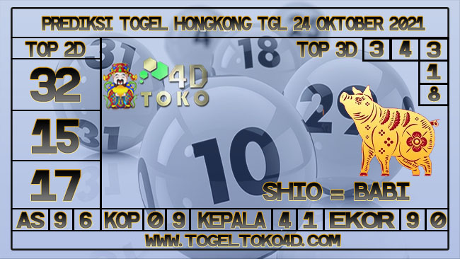 PREDIKSI TOGEL HONGKONG 24 OKTOBER 2021