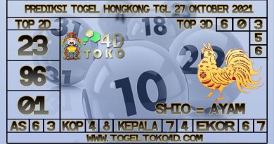 PREDIKSI TOGEL HONGKONG 27 OKTOBER 2021