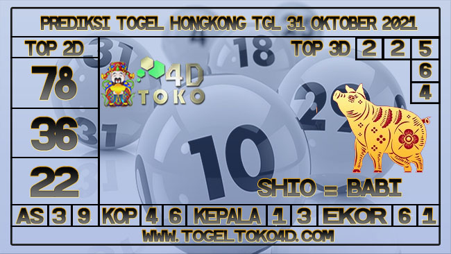 PREDIKSI TOGEL HONGKONG 31 OKTOBER 2021