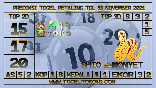 PREDIKSI TOGEL PETALING 16 NOVEMBER 2021