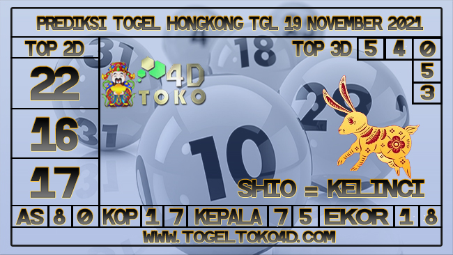 PREDIKSI TOGEL HONGKONG 19 NOVEMBER 2021