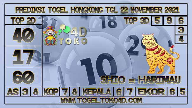 PREDIKSI TOGEL HONGKONG 22 NOVEMBER 2021