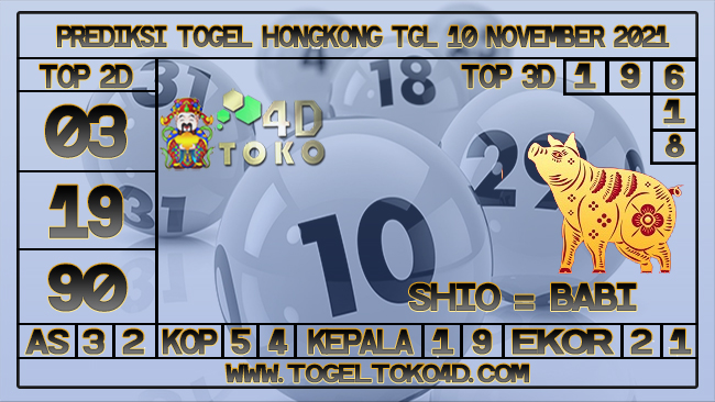 PREDIKSI TOGEL HONGKONG 10 NOVEMBER 2021