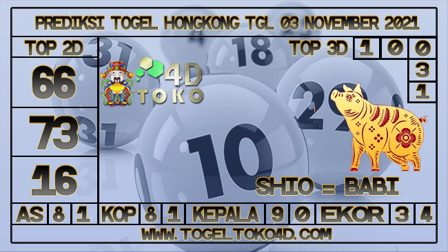 PREDIKSI TOGEL HONGKONG 03 NOVEMBER 2021