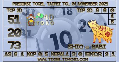 PREDIKSI TOGEL TAIPEI 04 NOVEMBER 2021