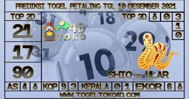 PREDIKSI TOGEL PETALING 10 DESEMBER 2021