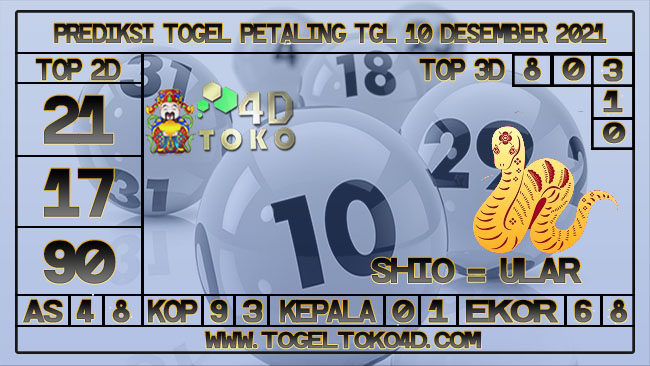 PREDIKSI TOGEL PETALING 10 DESEMBER 2021