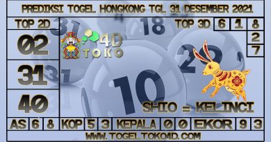 PREDIKSI TOGEL HONGKONG 31 DESEMBER 2021