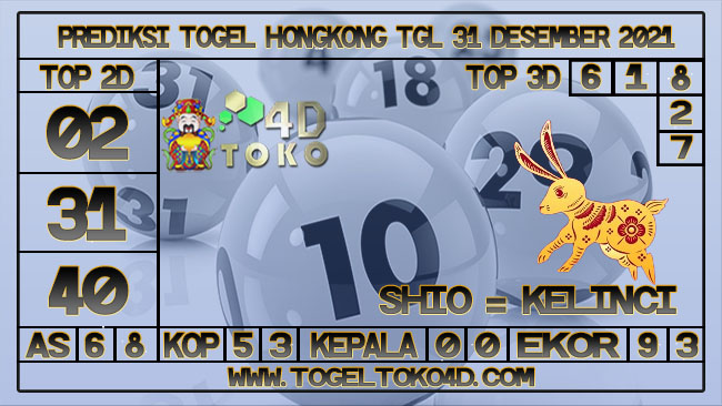 PREDIKSI TOGEL HONGKONG 31 DESEMBER 2021