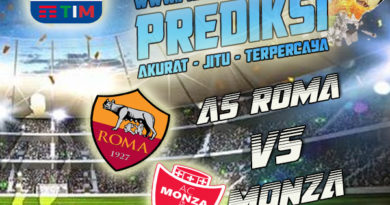 Prediksi AS Roma vs Monza 31 Agustus 2022