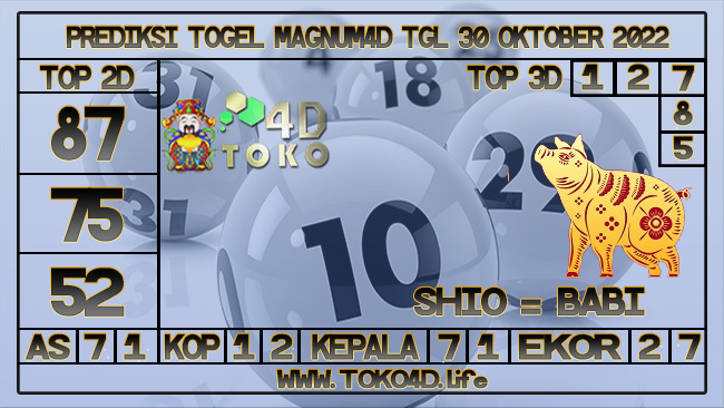 TOKO4D – PREDIKSI TOGEL MAGNUM4D 30 OKTOBER 2022