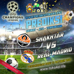 Prediksi Shakhtar Donetsk vs Real Madrid 12 Oktober 2022