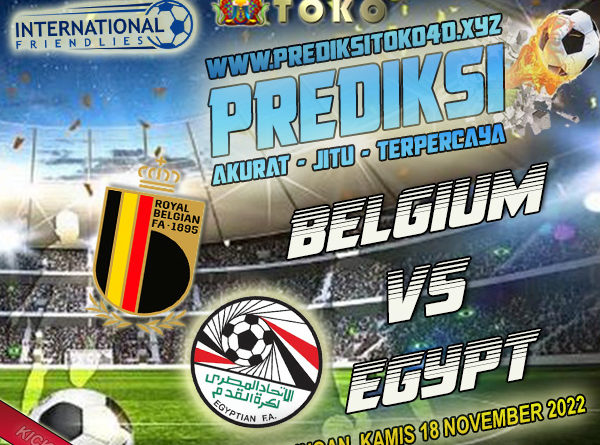 Prediksi Belgia vs Mesir 18 November 2022