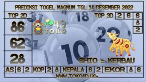 TOKO4D – PREDIKSI TOGEL MAGNUM4D 14 NOVEMBER 2022