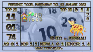 TOKO4D – PREDIKSI TOGEL MARINABAY 13 JANUARI 2023