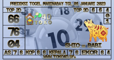 TOKO4D – PREDIKSI TOGEL MARINABAY 01 JANUARI 2023