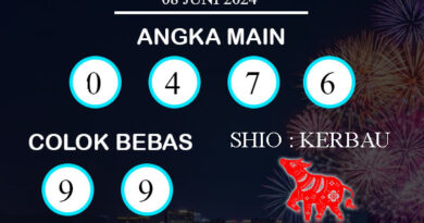 PREDIKSI TOGEL KUCHING SABTU : 08 JUNI 2024