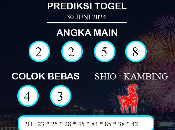 PREDIKSI TOGEL HONGKONG MINGGU : 30 JUNI 2024