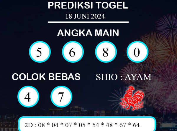 PREDIKSI TOGEL MALAGA SELASA : 18 JUNI 2024