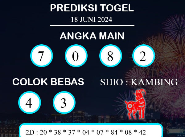 PREDIKSI TOGEL MARINABAY SELASA : 18 JUNI 2024