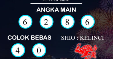 PREDIKSI TOGEL MARINABAY SELASA : 25 JUNI 2024