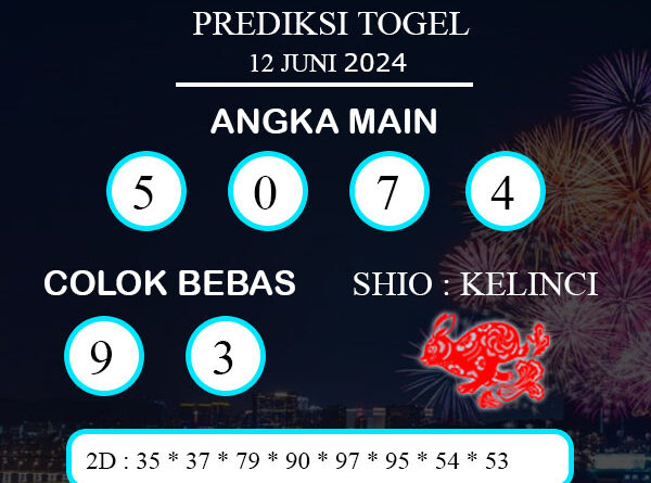 PREDIKSI TOGEL PETALING RABU : 12 JUNI 2024