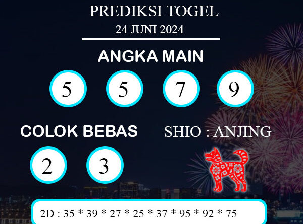 PREDIKSI TOGEL PETALING SENIN : 24 JUNI 2024