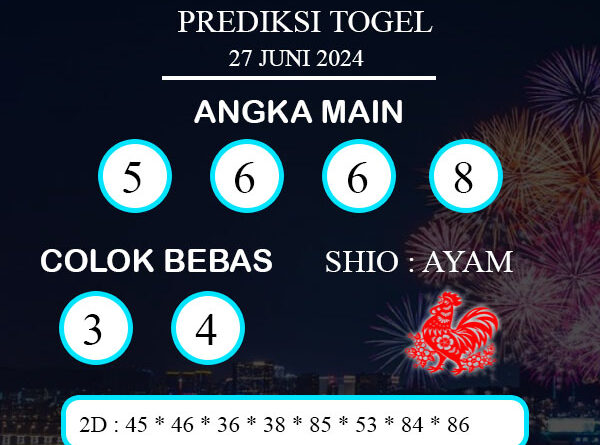 PREDIKSI TOGEL PETALING KAMIS : 27 JUNI 2024