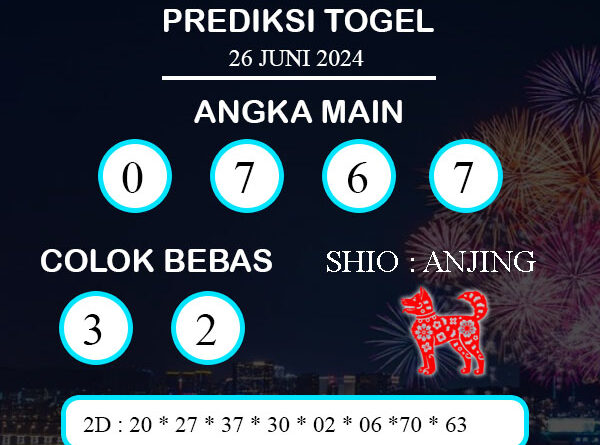 PREDIKSI TOGEL SERBIA RABU : 26 JUNI 2024