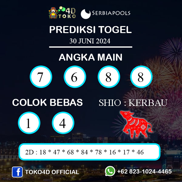 PREDIKSI TOGEL SERBIA MINGGU : 30 JUNI 2024