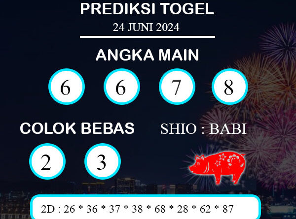 PREDIKSI TOGEL WALES SENIN : 24 JUNI 2024