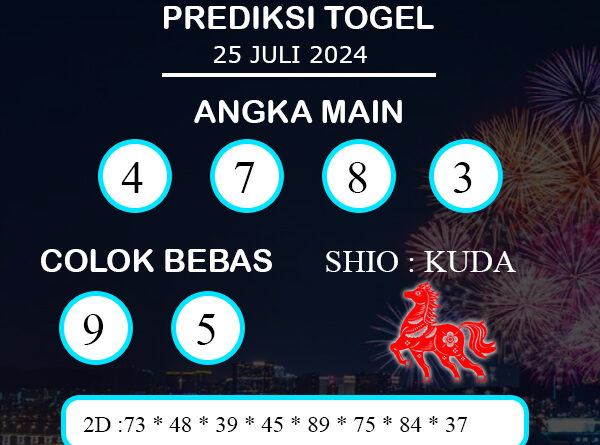 PREDIKSI TOGEL MALAGA KAMIS : 25 JULI 2024