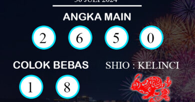 PREDIKSI TOGEL MARINABAY SELASA : 30 JULI 2024