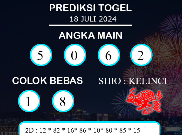 PREDIKSI TOGEL MARINABAY KAMIS : 18 JULI 2024