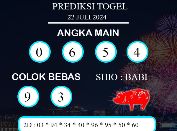 PREDIKSI TOGEL PETALING SENIN : 22 JULI 2024