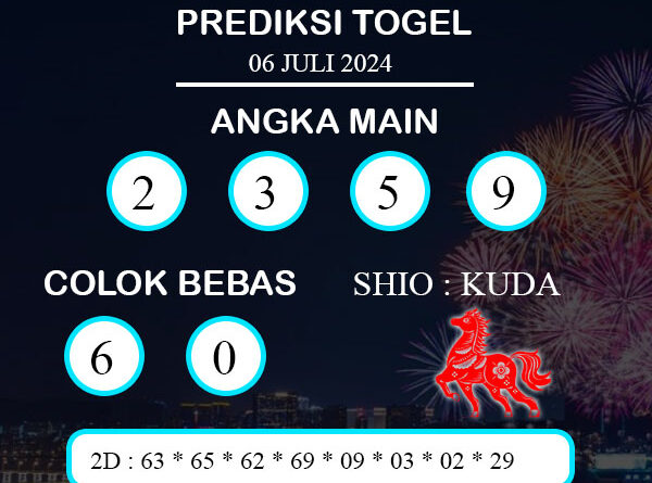 PREDIKSI TOGEL MAGNUM4D SABTU : 6 JULI 2024