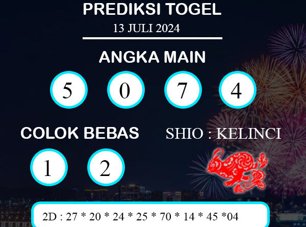 PREDIKSI TOGEL MALAGA SABTU : 13 JULI 2024