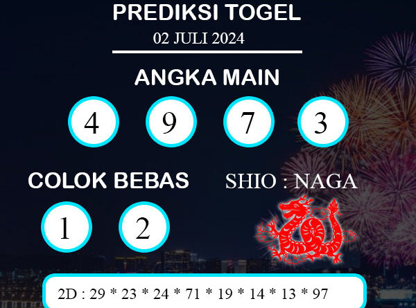 PREDIKSI TOGEL MALAGA SELASA : 02 JULI 2024