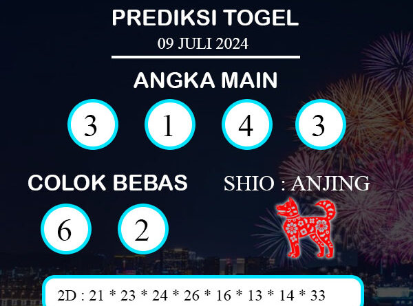 PREDIKSI TOGEL MARINABAY SELASA : 09 JULI 2024